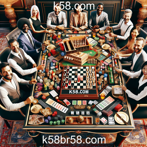 A Magia dos Jogos de Mesa no K58.com